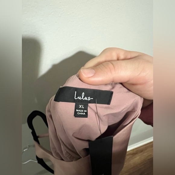 Lulu's Light Pink One-Shoulder Dress - Picture 4 of 6